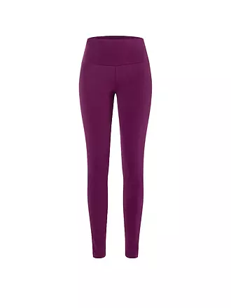 THE SPIRIT OF OM | Damen Yogatight Basic Satya Viola | 